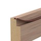 BROWN ADHESIVE RUBBER FOR DRAUGHT EXCLUDER DRAUGHT EXCLUDERS - RUBBER SEALS